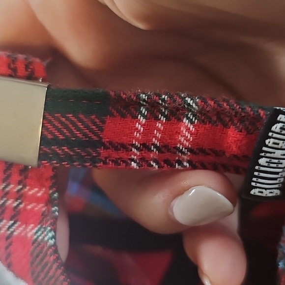 Billionaire Boys Club Red Plaid Cap - Picture 8 of 8